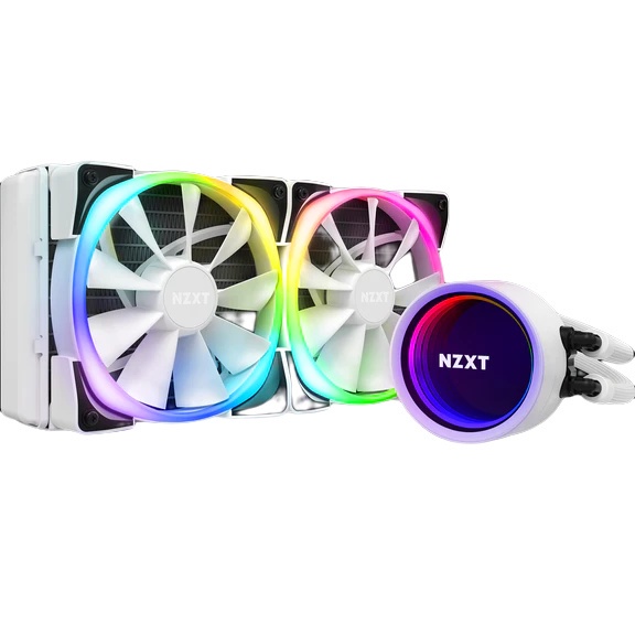 Tản Nhiệt Nước NZXT ALL IN ONE KRAKEN X53 RGB White - 240mm