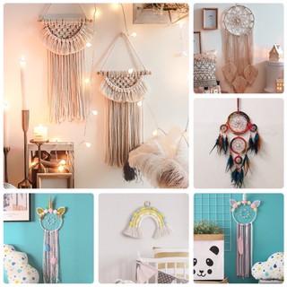🧶🧵🌻 Macrame handmade trang trí phòng khách, phòng ngủ, homestay...🌻