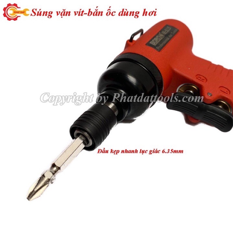 Súng vặn vít dùng hơi khí nén B0R0 8115  Đài Loan cao Cấp
