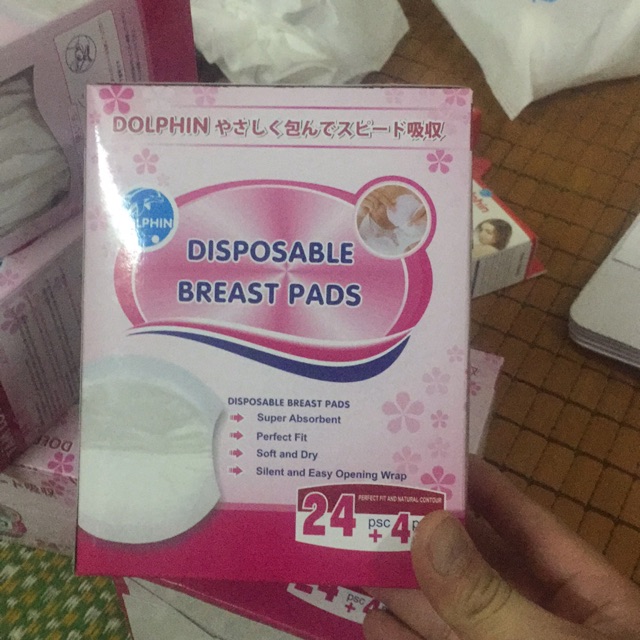 Thấm sữa DOLPHIN 24+4 miếng