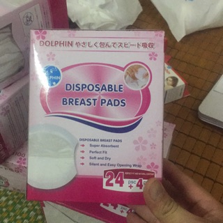 Thấm sữa DOLPHIN 24+4 miếng