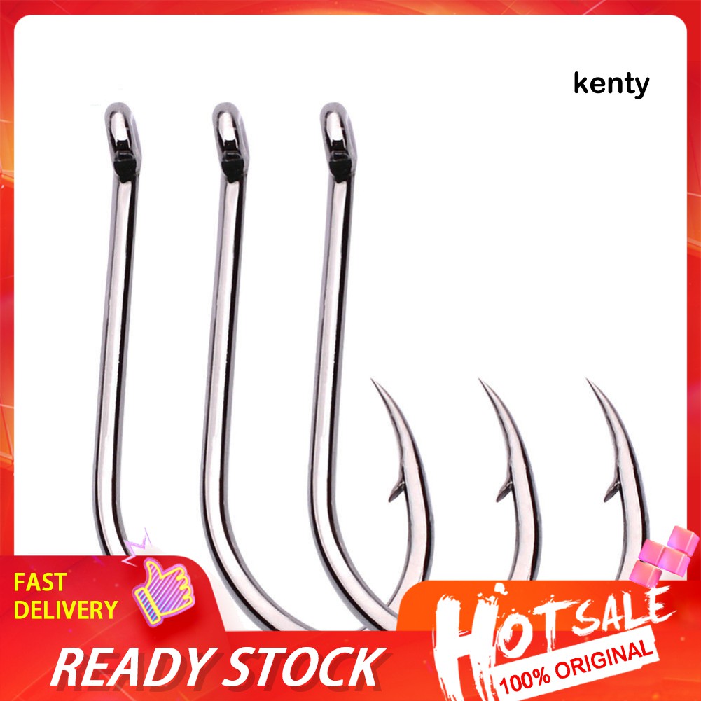 Kt KT☀Set 200 Lưỡi Câu Cá Bằng Thép Các Bon