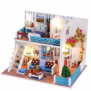 Mô Hình Nhà Búp Bê DIY - Căn Nhà Hoa