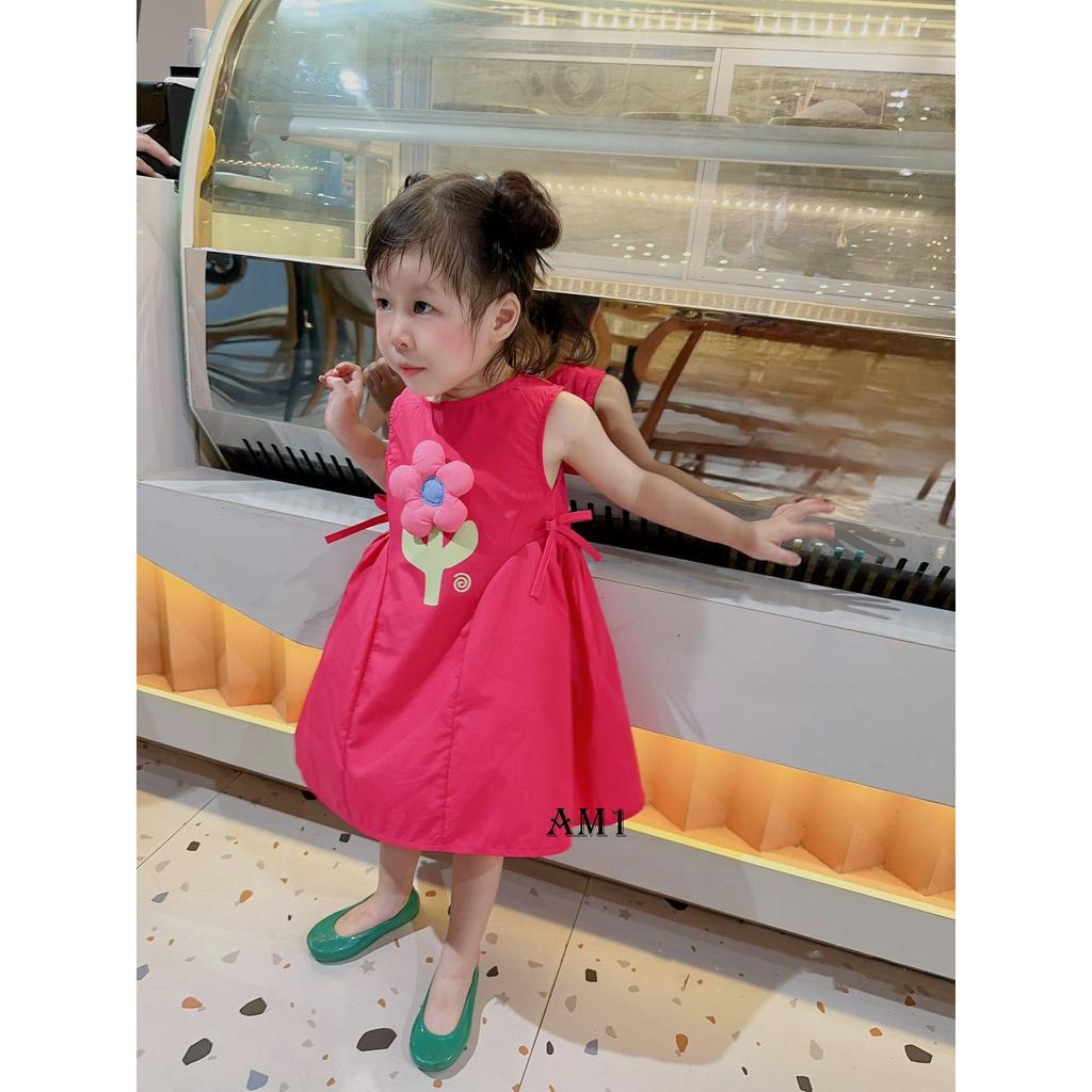 (8-30kg) Váy bé gái Đầm bé gái sát nách đuôi cá 3 tầng bèo siêu xinh cho bé TTR347 TTN348