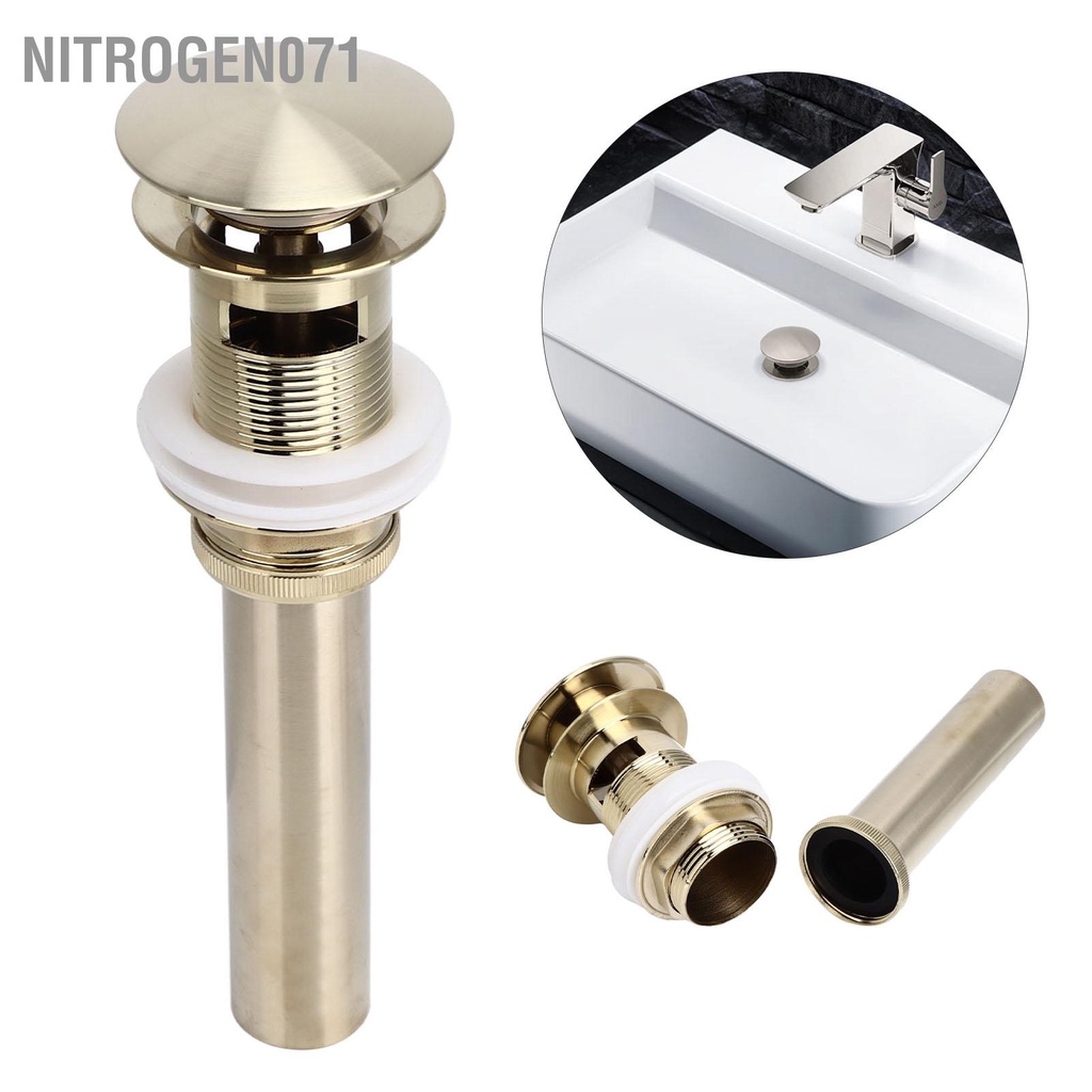 Ống Thoát Nước Bằng Đồng G1 / 4 Chống Ăn Mòn Dễ Lắp Đặt Cho Bồn Rửa Nhà Tắm