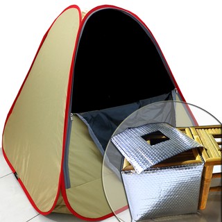 Lều xông hơi DẦY, ghế xông vùng kín sản phụ (Bọc cách nhiệt toàn bộ)