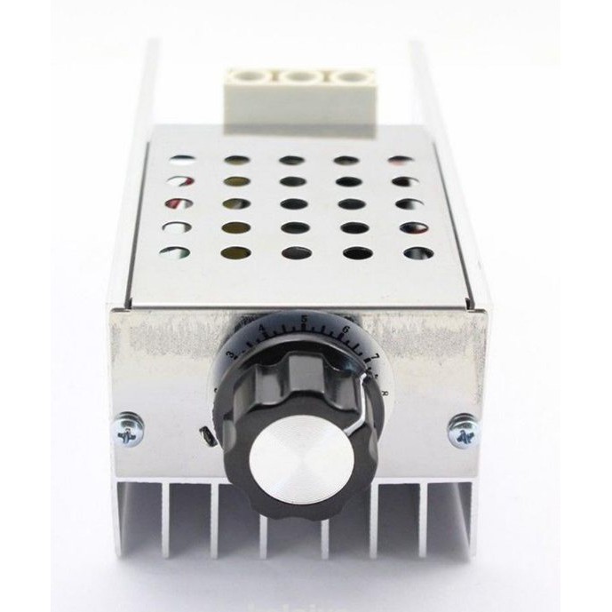 Dimmer bộ điều khiển nhiệt độ, tốc độ động cơ AC, độ sáng bóng đèn, sử dụng điện áp AC 220V - Công suất 10000w, 10 kW.