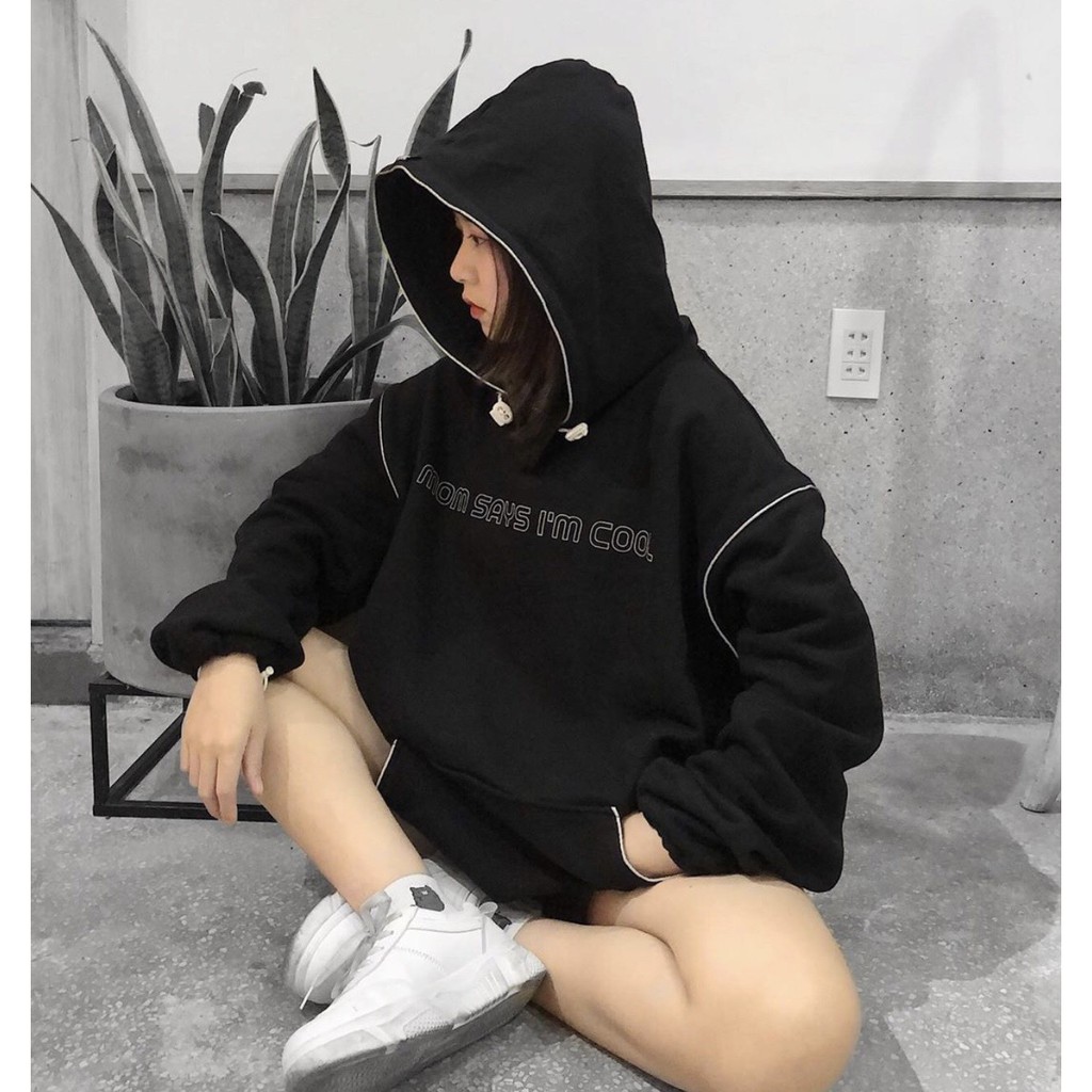 Áo Hoodie msic (đen)