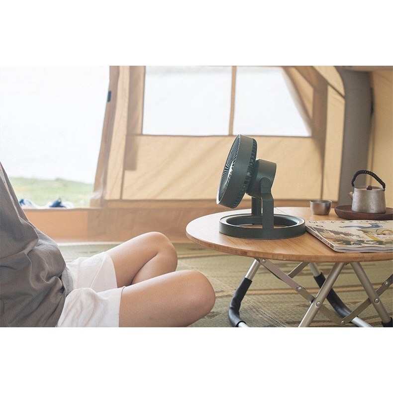 Quạt tích điện đa năng NatureHike NH21ZM003 kiêm đèn treo lều cắm trại, ngoài trời