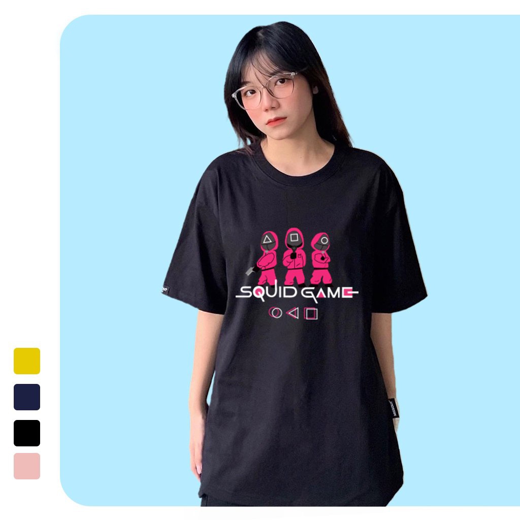 Áo Squid Game siêu hot form rộng unisex tay lỡ (V41)