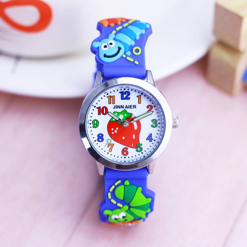 hồ đồng Phim hoạt hình dễ thương Trẻ em nhỏ Đồng hồ trẻ em nam và nữ Quartz không thấm nước điện tử phiên bản Hàn Qu | BigBuy360 - bigbuy360.vn