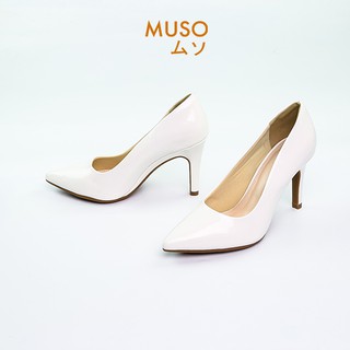 Giày Cao Gót AMI Mũi Nhọn Cao 9cm Kiểu Dáng Basic