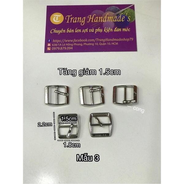 Khoá tăng giảm- khoá giày