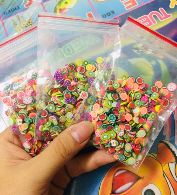 Nail đất sét cắt sẵn 10g