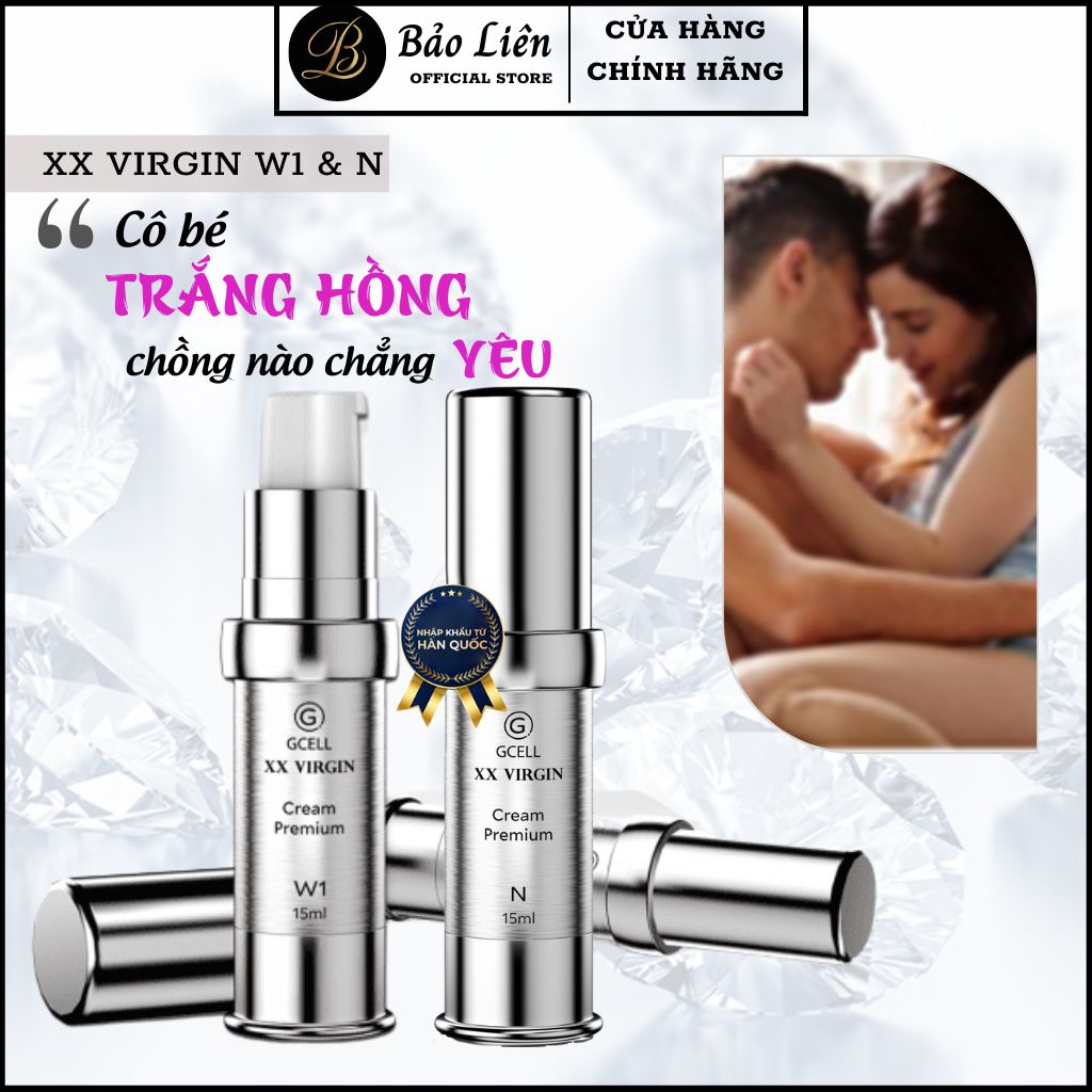 Kem làm hồng nhũ hoa XXvirgin Gcell Hàn Quốc 5ml,giúp khử thâm làm hồng vùng kín
