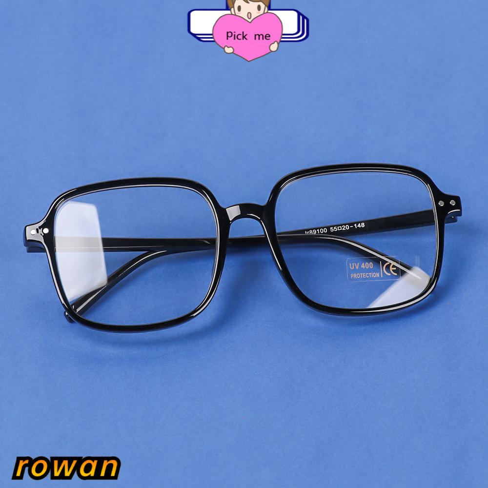 Mắt Kính Gọng Vuông Trong Suốt Thời Trang Unisex - 1.0~4.0