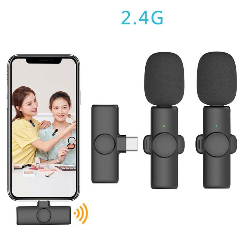 Mic Không Dây K9 Cao Cấp Hỗ Trợ Ghi Âm Cho Điện Thoai CHUÔI TYPE C Livestream , Phát Sóng Trực Tiếp