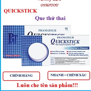 QUE THỬ THAI NHANH QUICKSTICK (1 CÁI/HỘP)