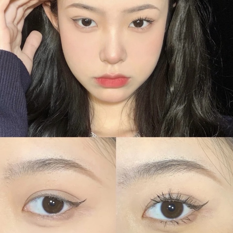 Mascara Dài Mi và Cong CAPPUVINI Mi Chuốt Mi Đen Không Lem Không Trôi
