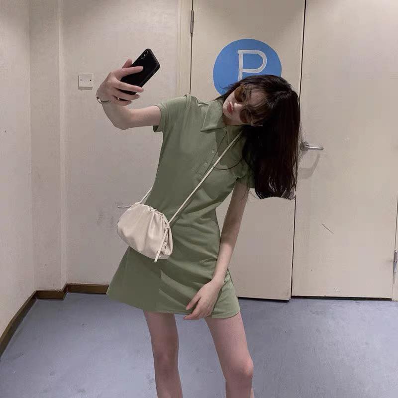 (HÀNG MỚI VỀ-FREESHIP) ĐẦM THUN CỔ SƠMI TICI ❤️❤️❤️ CHIBEST_ATH06 | BigBuy360 - bigbuy360.vn