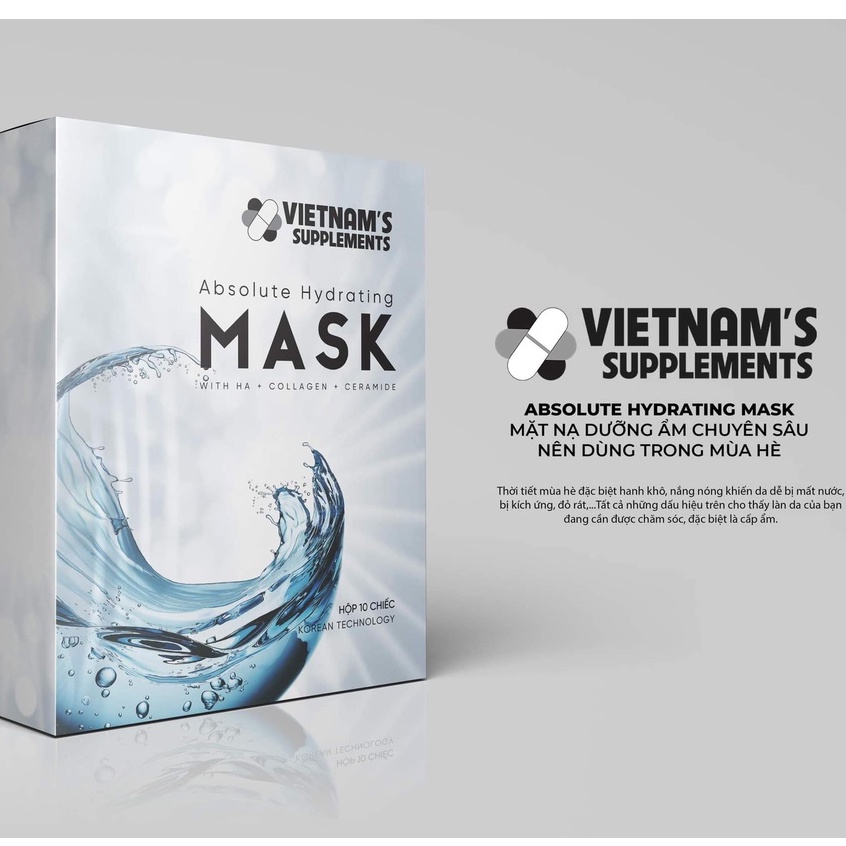 Hộp mặt nạ Absolute Hydrating - VIETNAM’S SUPPELEMENTS