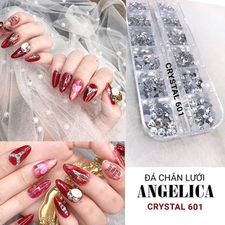 💕đá nail💕 đá chân lưới angelica crystal 601