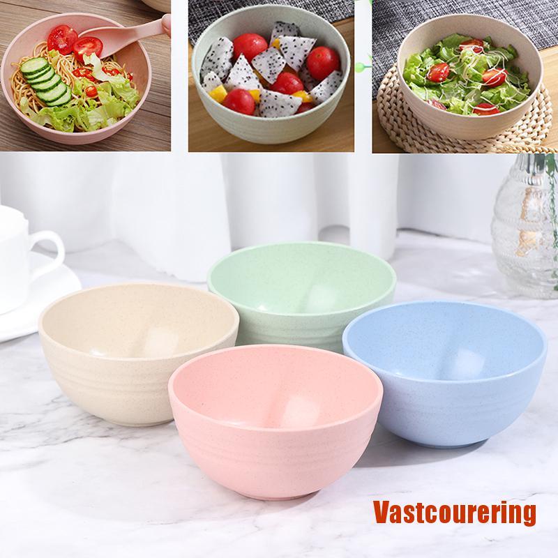 Bát Ăn Bằng Sợi Rơm Lúa Mì Không Vỡ Có Thể Phân Hủy Được