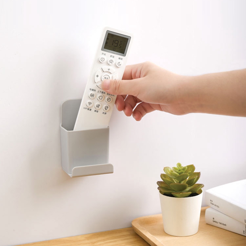 Kệ Đựng Điều Khiển Từ Xa/Điện Thoại Gắn Tường Đa Năng