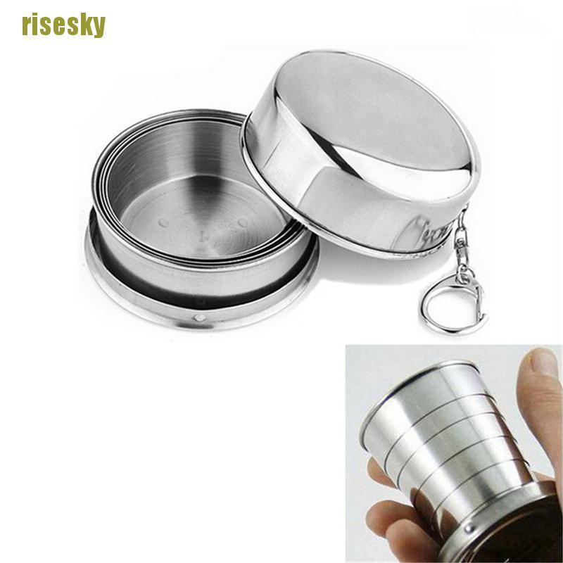 (Hàng Mới Về) Bình Đựng Nước Mini Có Thể Gấp Gọn Tiện Lợi