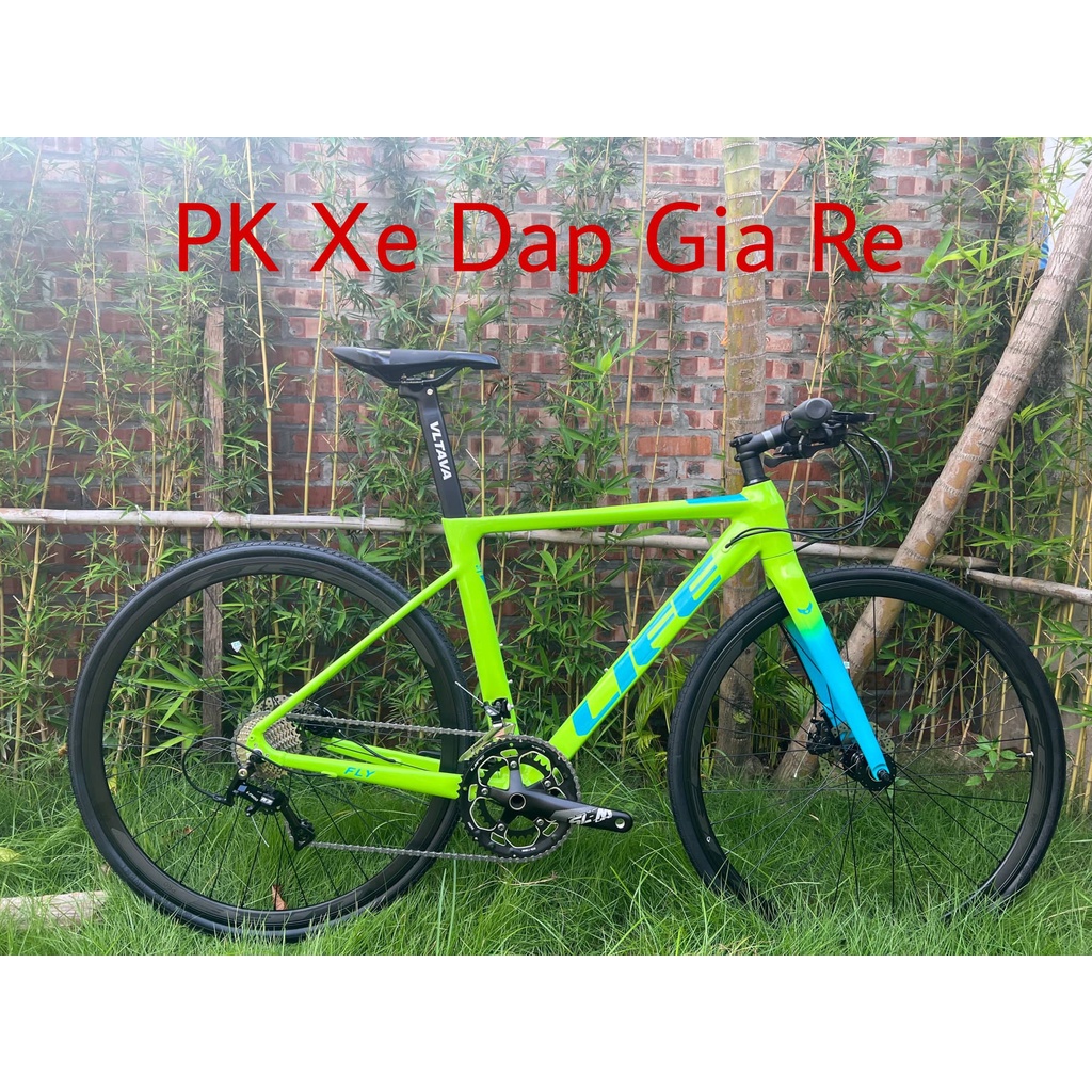 Xe đạp Touring LIFE FLY, Xe đạp LIFE FLY, Khung nhôm không mối hàn, dây cáp âm khung, Group LTWOO R7 (2x10-20 tốc độ)