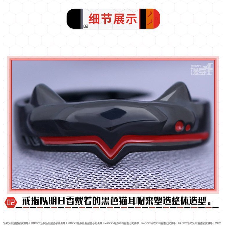 Nhẫn Bạc S925 Khắc Họa Tiết EVANGELION Độc Đáo Sáng Tạo