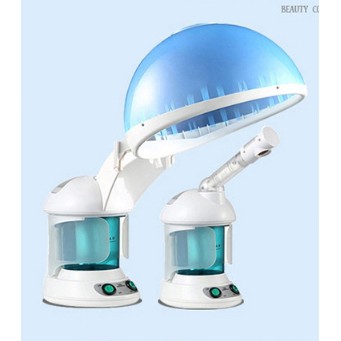 Máy xông hơi mặt kết hơp hấp tóc 2in1 tiện lơi dùng Spa và Tại nhà