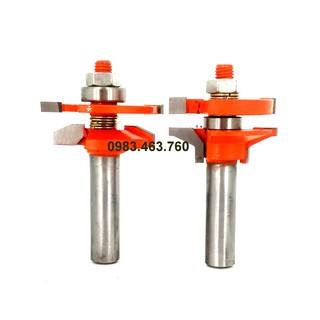 Mũi phay đánh mộng cửa bếp chỉ vát 10mm