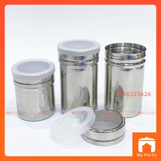 Hủ Rắc Bột Ca Cao - Hủ Tiêu Lưới Inox Không Gỉ