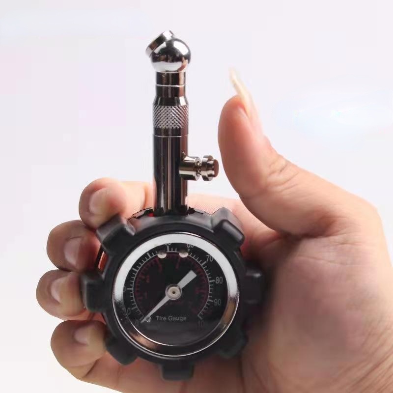 Đồng hồ đo áp suất lốp xe 100psi độ chính xác cao dùng cho xe hơi / xe máy / xe tải