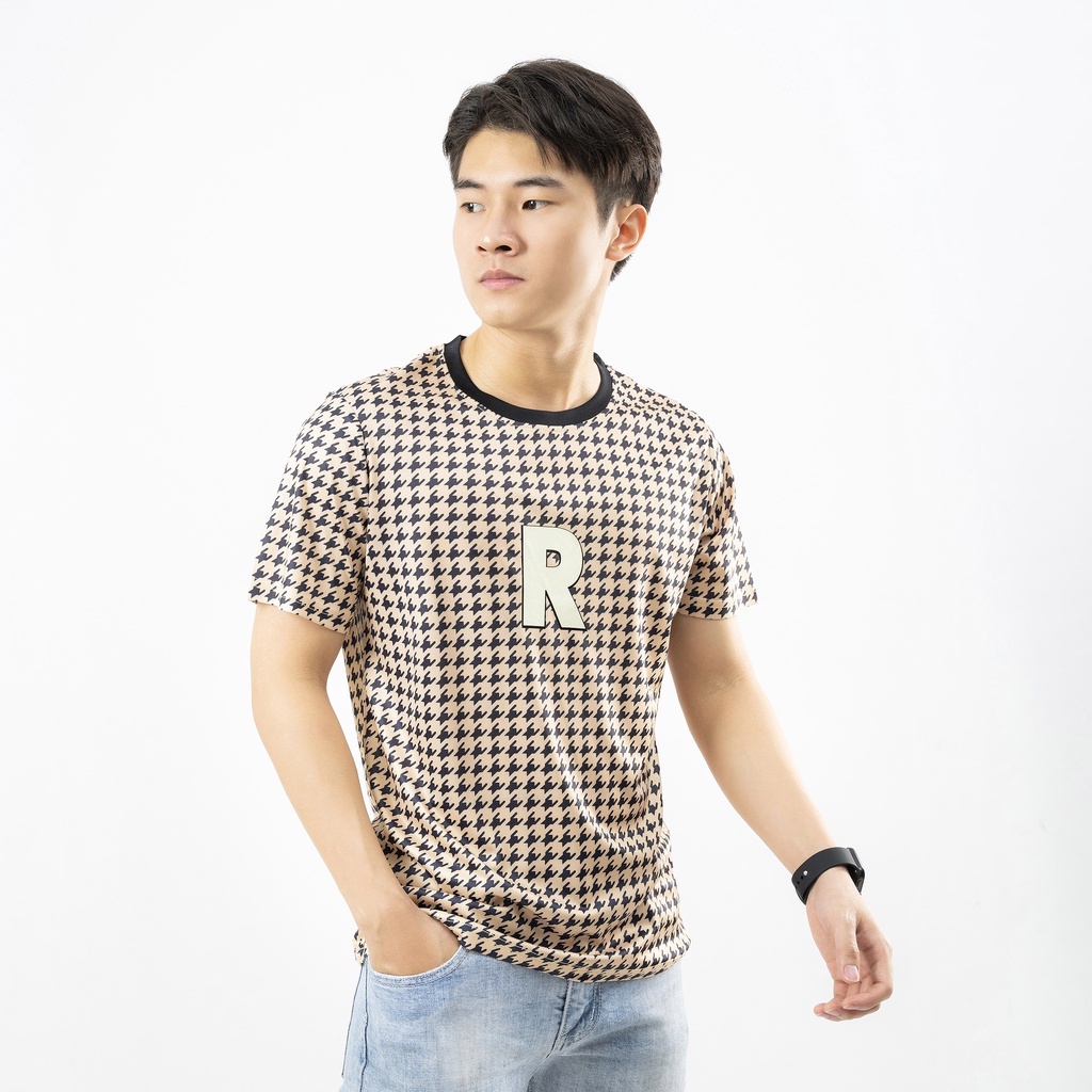 Áo thun nam cổ tròn cao cấp JUN FASHION STORE tay ngắn, chất cotton co giãn 4 chiều, họa tiết vân kẻ caro…