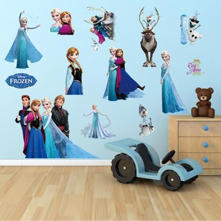 Decal dán tường nhân vật hoạt hình ELSA HPM1431