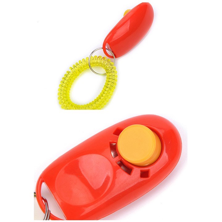 Clicker - Còi bấm huấn luyện chó nghiệp vụ chó police (Loại tốt) - Màu ngẫu nhiên