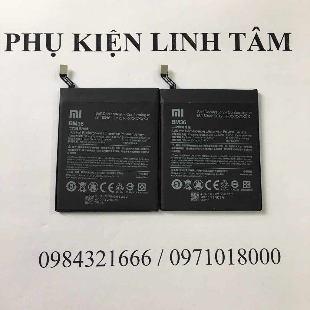 Pin Xiaomi Mi 5s  3200mAh
