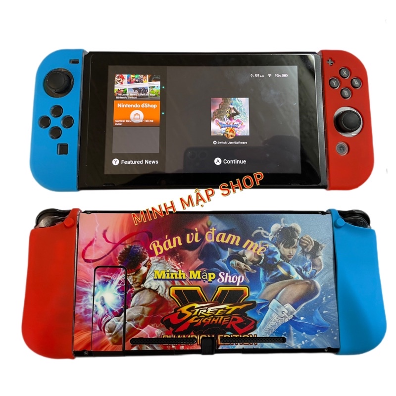 Bọc Joycon Switch bằng silicon chống trầy,chống bẩn.