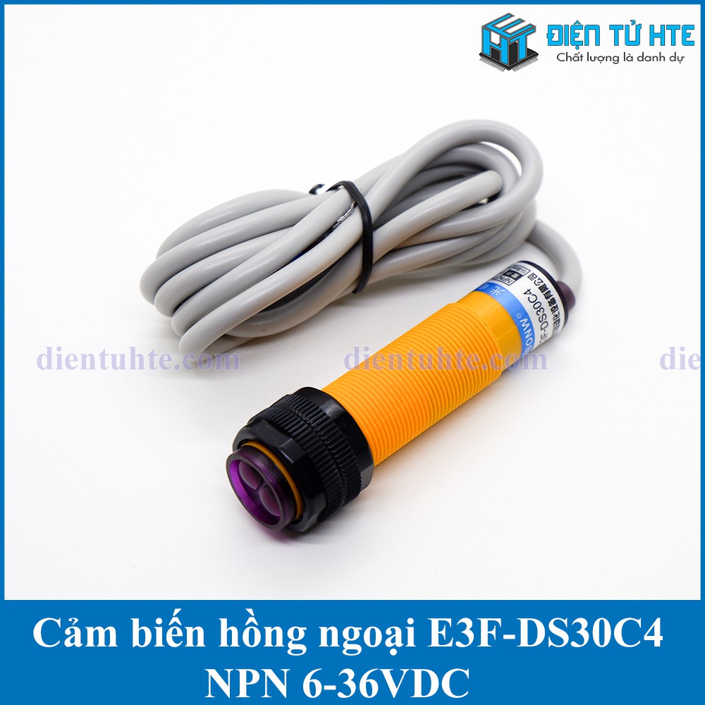 Cảm biến hồng ngoại E3F-DS30C4 NPN 6-36V [HTE-PLK-CN2]