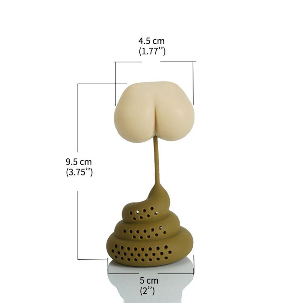Dụng Cụ Lọc Trà Bằng Silicone Hình Chiếc Lá Ngộ Nghĩnh
