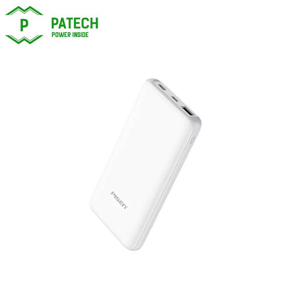 { Free ship } Sạc dự phòng Pisen 10000mAh (Type-C/Micro, 37W, Polymer ) - (TS-D266) - Hàng Chính Hãng