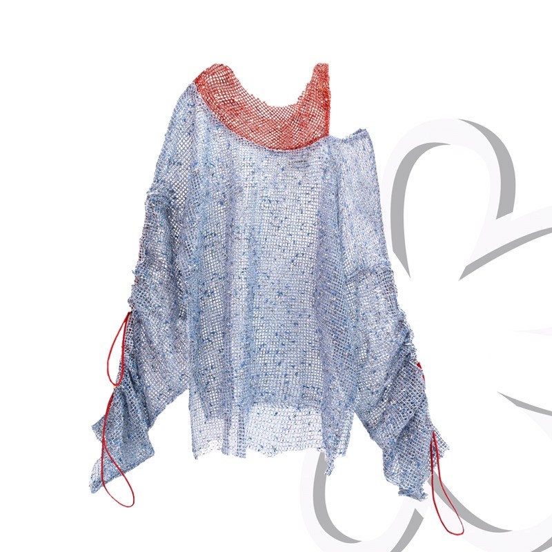 Áo lưới Easy Blue Top | BigBuy360 - bigbuy360.vn