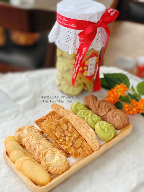 Bánh Cookie Trà Xanh Handmade hộp 500g | BigBuy360 - bigbuy360.vn