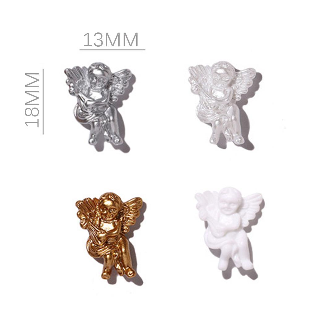 Set 30 Phụ Kiện Trang Trí Móng Tay Nghệ Thuật 4 Màu Thời Trang DIY