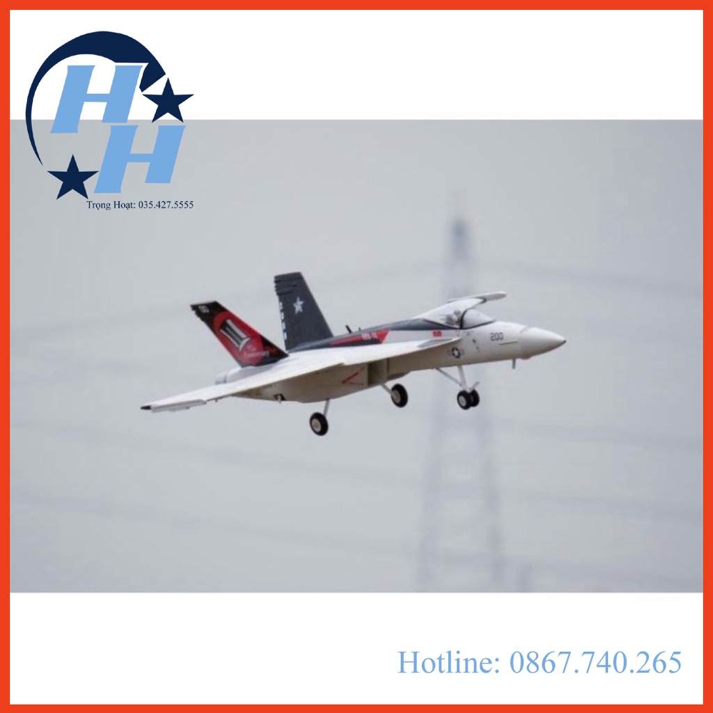 Máy Bay Điều Khiển F18 Super Hornet Freewing 64mm