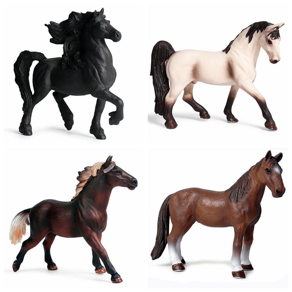 LUOL Đồ Chơi Mô Hình Ngựa Giả Dạy Học Cho Bé