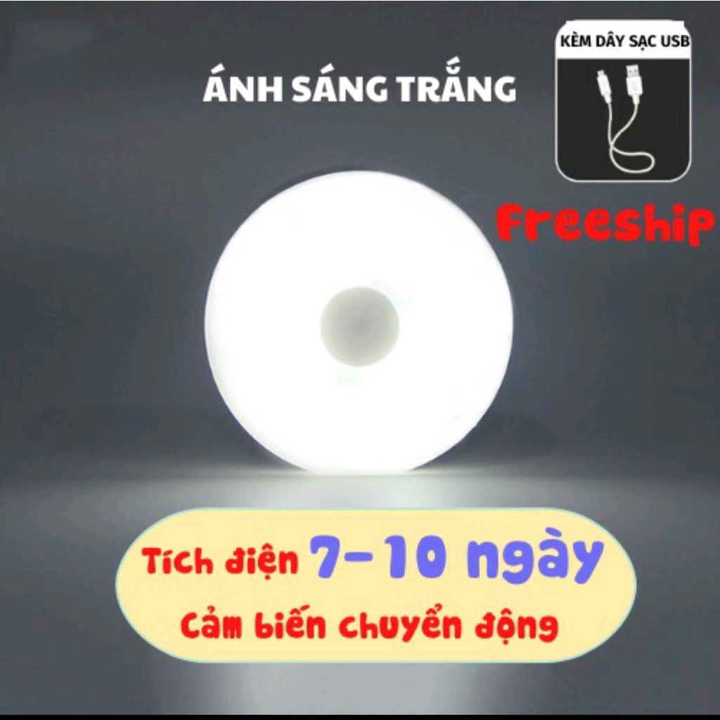 Đèn LED Cảm Ứng Sử Dụng Pin Tự Động Phát Sáng Khi Có Người Di Chuyển