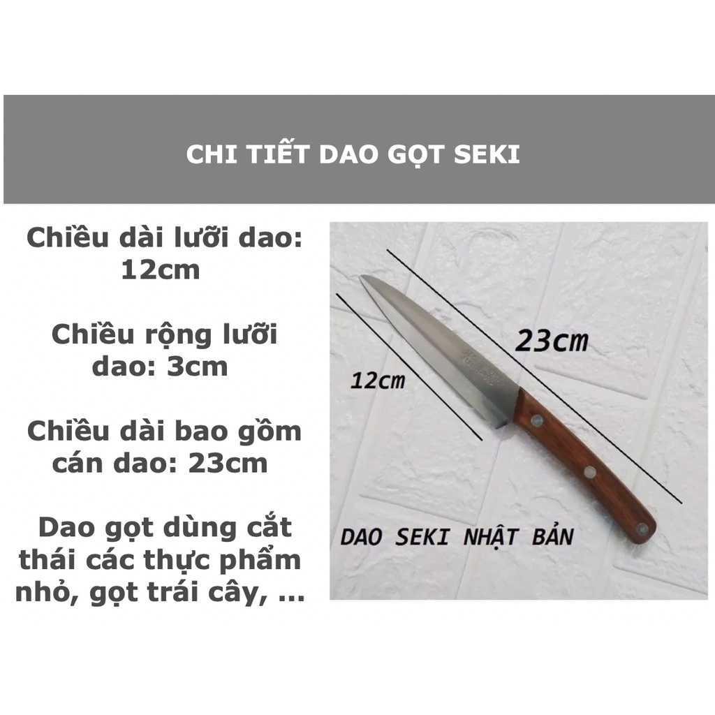 Dao SEKI NHẬT BẢN Hàng Nội Địa Siêu Bén, Bền
